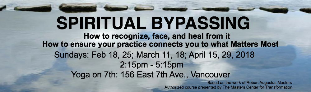 Join us for our new course starting February 18: Spiritual Bypassing ...